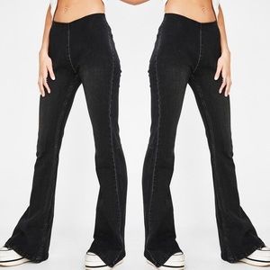 Deadly All American Star Flare Jeans
